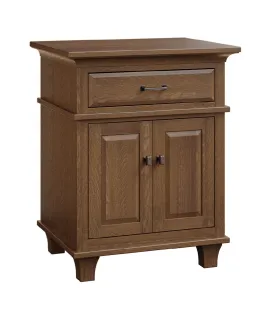 Rockwell 1 Drawer 2 Door Night Stand