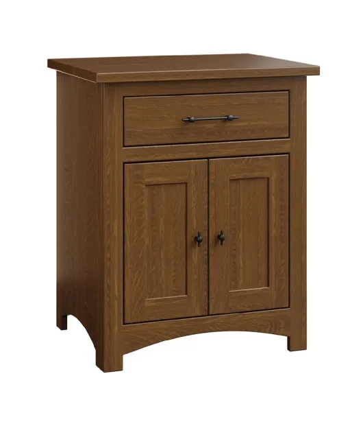 FP Lincoln 1 Drawer 2 Door Night Stand