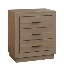 FP Weston 3 Drawer Night Stand