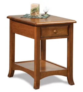 Carlisle Open End Table with Drawer