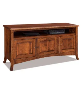 Carlisle 3 Door Media Stand with Opening
