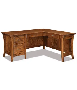 Ensenada 4 Drawer L Desk