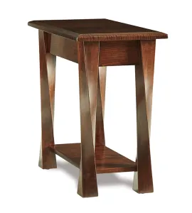 Lexington Arc Open Chair Side End Table - QUICK SHIP