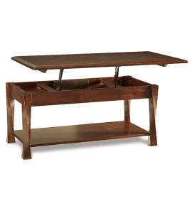 Lexington Arc Open Lift Top Coffee Table