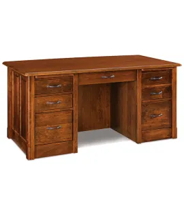 Victorian 7 Drawer Desk