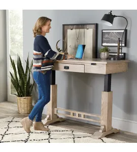 Craftsman Electric Sit-to-Stand Writer's Desk