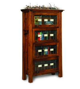 Artesa 4 Door Barrister Bookcase - QUICK SHIP