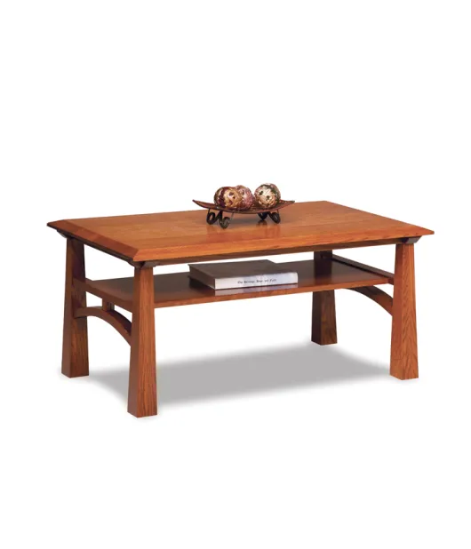 Artesa Open Coffee Table with Shelf
