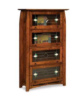 Boulder Creek 4 Door Barrister Bookcase