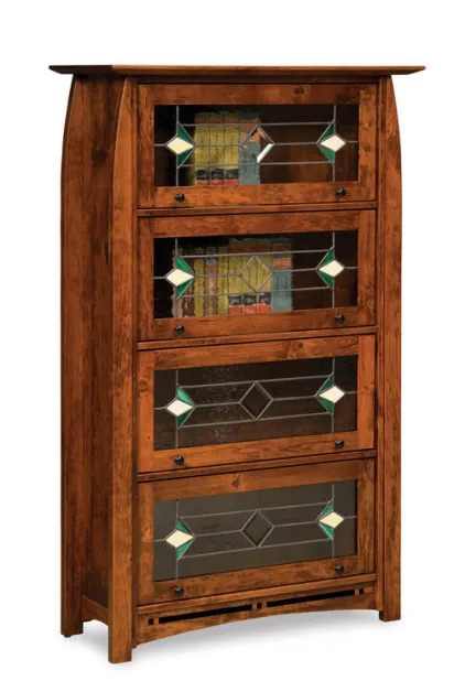 Boulder Creek 4 Door Barrister Bookcase