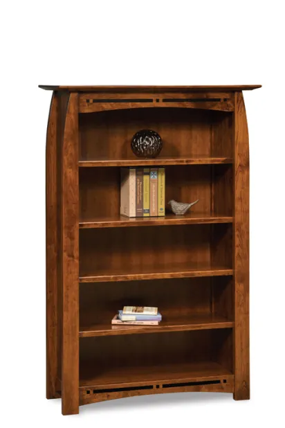 Boulder Creek 4 Shelf 5' Bookcase
