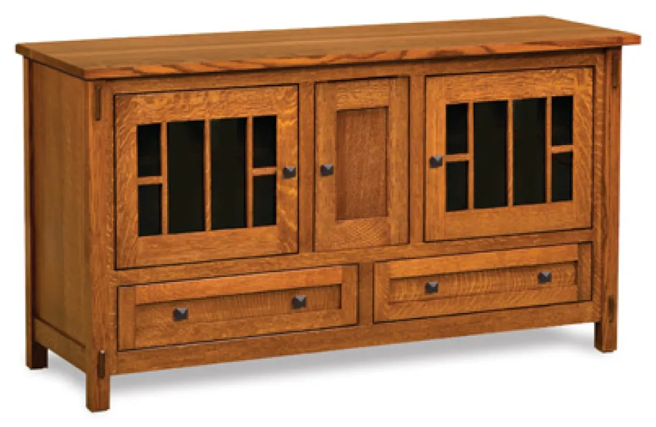 Centennial 36" High 3 Door 2 Drawer TV Stand