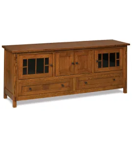 Centennial 72" 4 Door 2 Drawer TV Stand