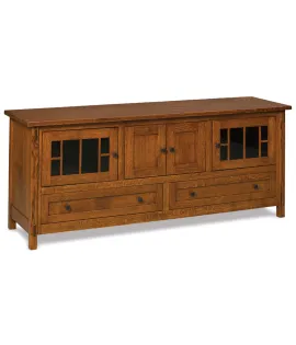 Centennial 72&quot; 4 Door 2 Drawer TV Stand