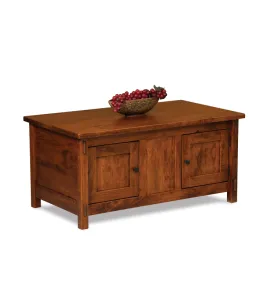 Centennial Enclosed Coffee Table with Doors