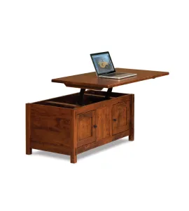 Centennial Enclosed Lift Top Coffee Table with Doors