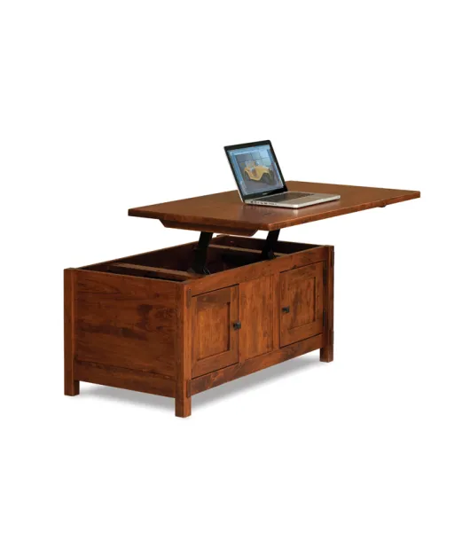 Centennial Enclosed Lift Top Coffee Table with Doors