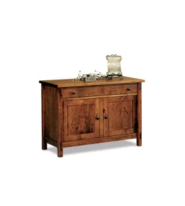 Centennial Enclosed Sofa Table with Drawer, Doors and Shelf