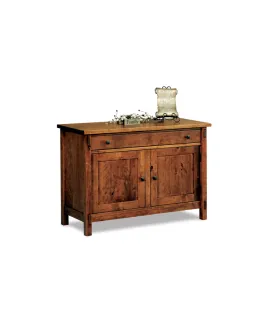 Centennial Enclosed Sofa Table with Drawer, Doors and Shelf