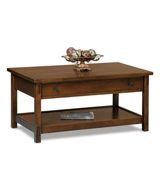 Centennial Open Coffee Table with Drawer