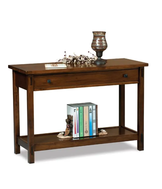 Centennial Open Sofa Table with Drawer