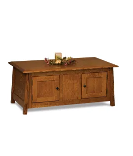 Colbran Enclosed Coffee Table with Doors