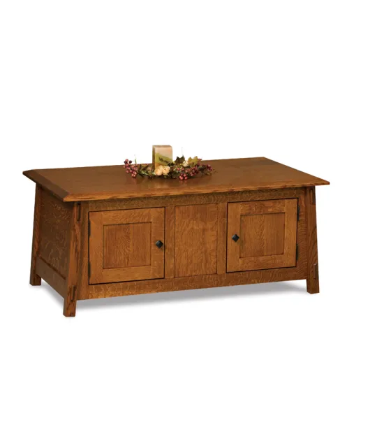 Colbran Enclosed Coffee Table with Doors