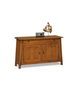 Colbran Enclosed Sofa Table with Drawer, Doors and  Shelf