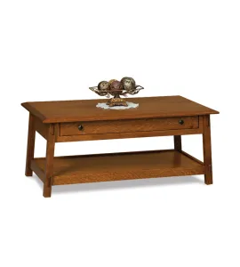 Colbran Open Coffee Table with Drawer