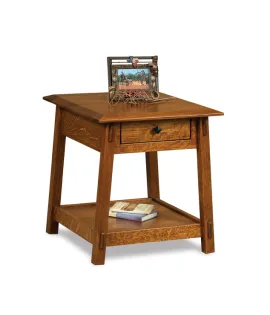 Colbran Open End Table with Drawer