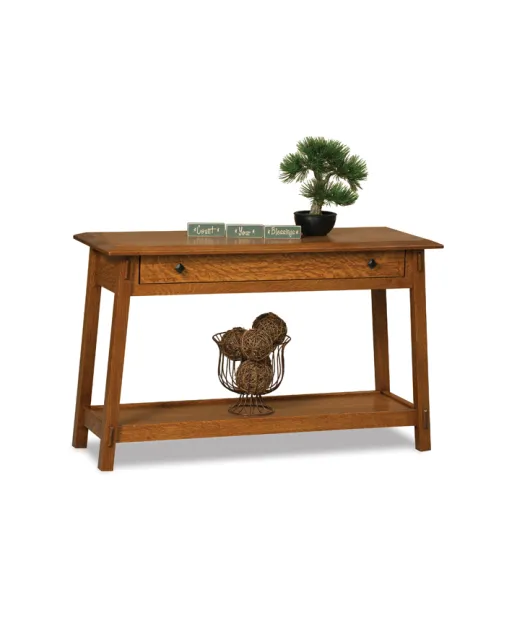 Colbran Open Sofa Table with Drawer