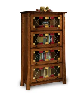 Modesto 4 Door Barrister Bookcase