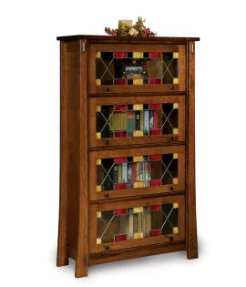 Modesto 4 Door Barrister Bookcase