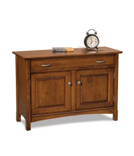 West Lake Enclosed Sofa Table with Drawer, Doors and Shelf