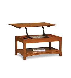 West Lake Open Lift Top Coffee Table with Counterweight