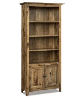 Dover 4 Shelf 2 Door Bookcase                                                                 