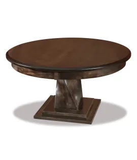 Lexington Arc 38" Round Solid Top Coffee Table  