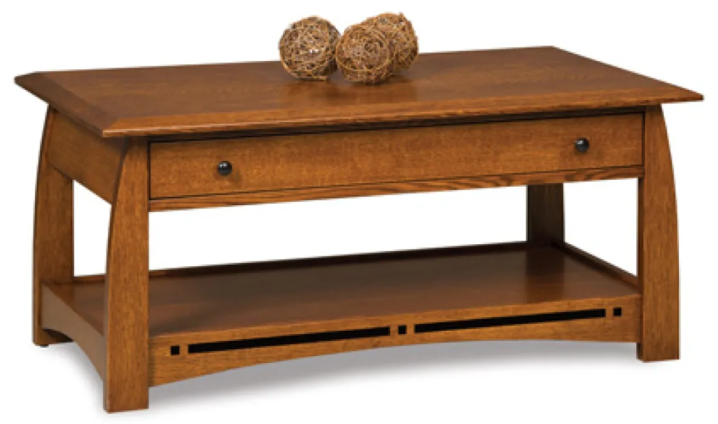 Boulder Creek Open Coffee Table - QUICK SHIP