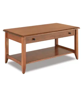 Dover Open Coffee Table with Drawer
