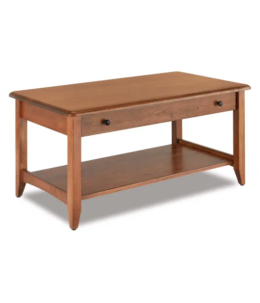 Dover Open Coffee Table with Drawer