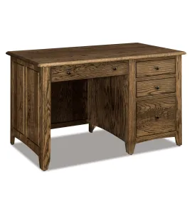 Dover Single Pedestal 4 Drawer Desk