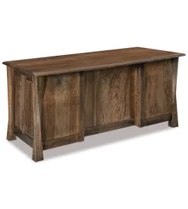 Lexington Arc Double Pedestal 7 Drawer Desk