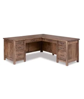 Houston 8 Drawer L Desk