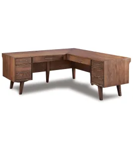 Marina 6 Drawer L Desk 78"w Left, 78"w Right