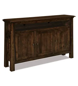 Artesa 3 Door Media Stand with Opening