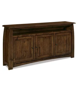 Boulder Creek 3 Door Media Stand with Opening (FVE-25)