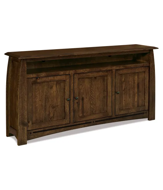 Boulder Creek 3 Door Media Stand with Opening (FVE-25)