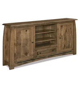 Boulder Creek 2 Door 1 Drawer Media Stand (FVE-26) - QUICK SHIP