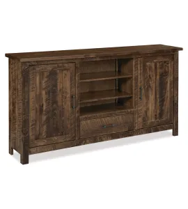 Houston 2 Door 1 Drawer Media Stand - QUICK SHIP