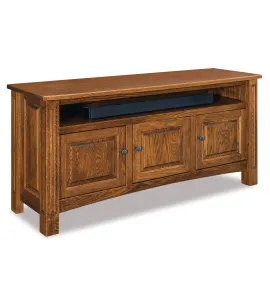 Lexington 3 Door Media Stand with Opening